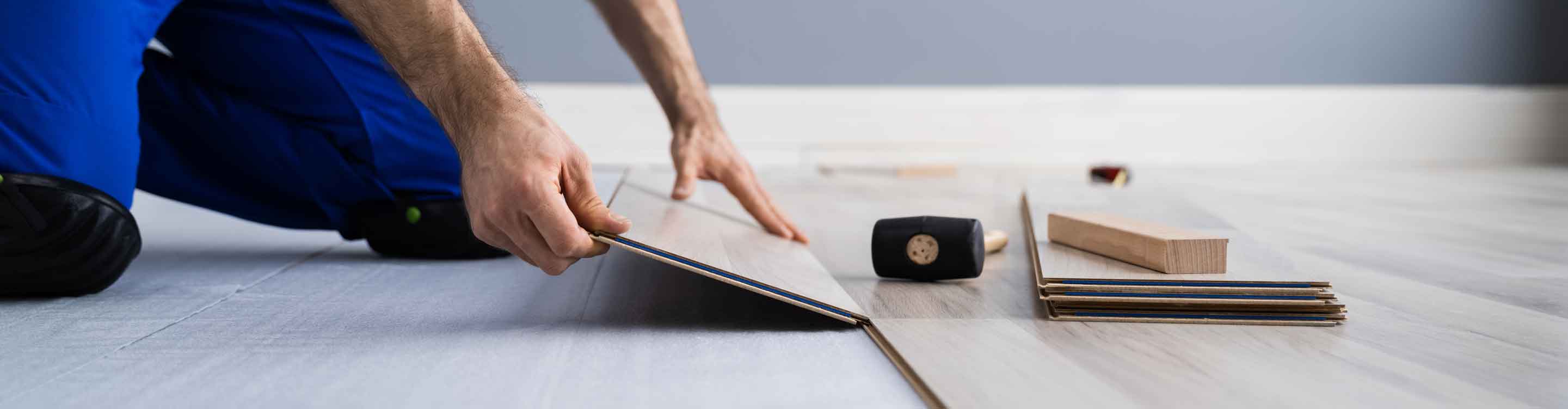 installation of wood look flooring in Aberdeen 